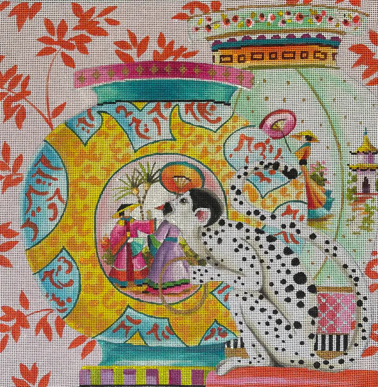 MC703 - Vase and Monkey