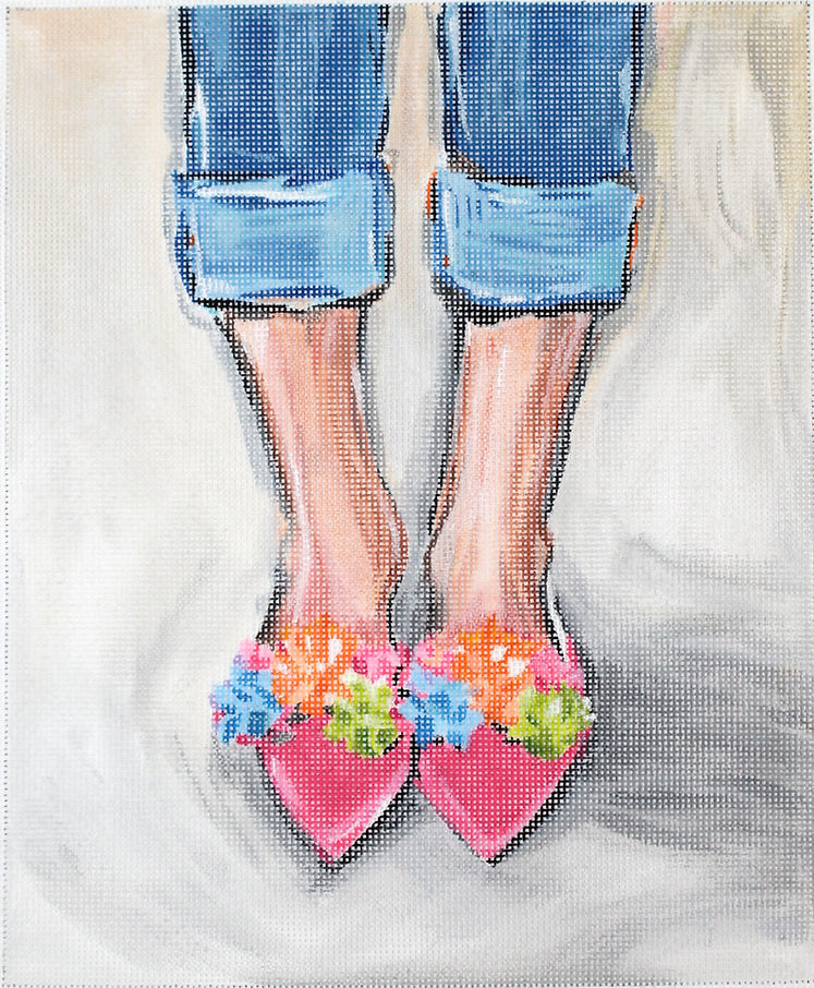 MD-PL-07 - Pom Pom Shoes