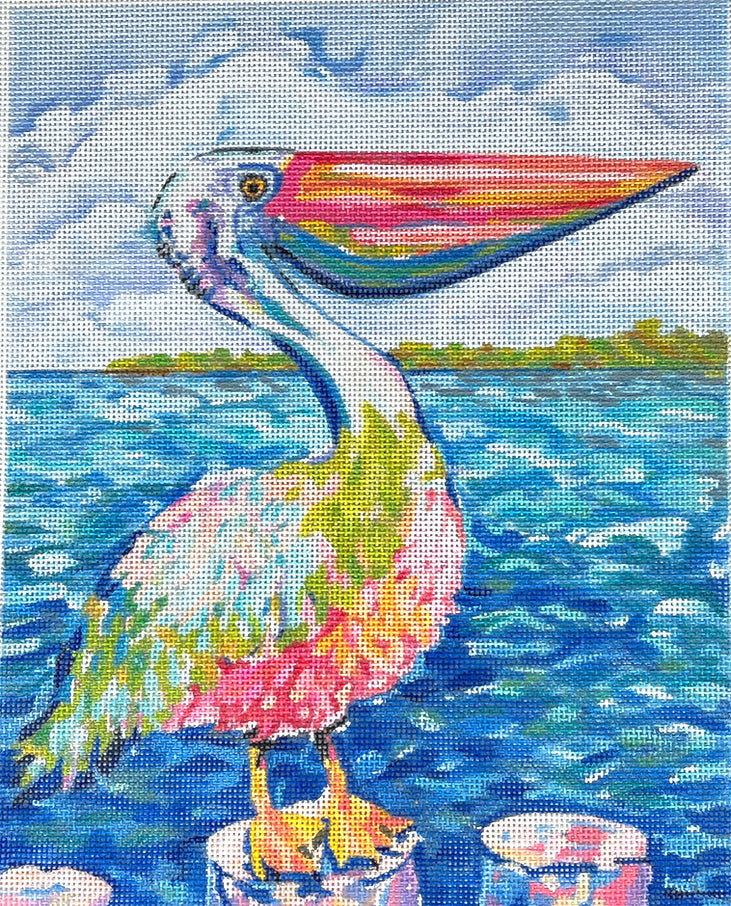 MD-PL-29 - King Pelican on Piling
