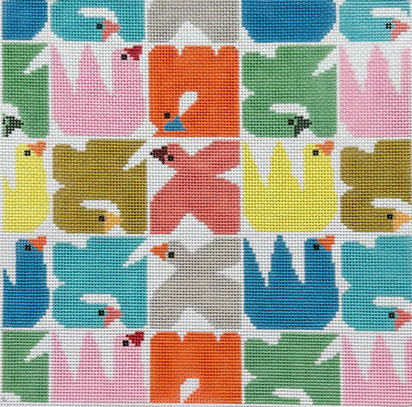 MD.RW-06.1 - Multi Coloured Birds