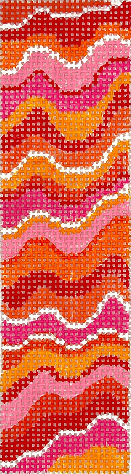 MEZ-07 - Mezuzahs Kit - Pucci-Inspired - Corals, Oranges, Reds and Pinks