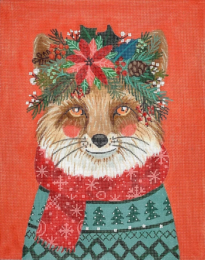 MIAC-PL-01 - Christmas Squad - Fox on Tomato Red