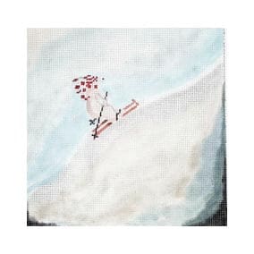 ML-PL012 - Uphill Skiing Bear