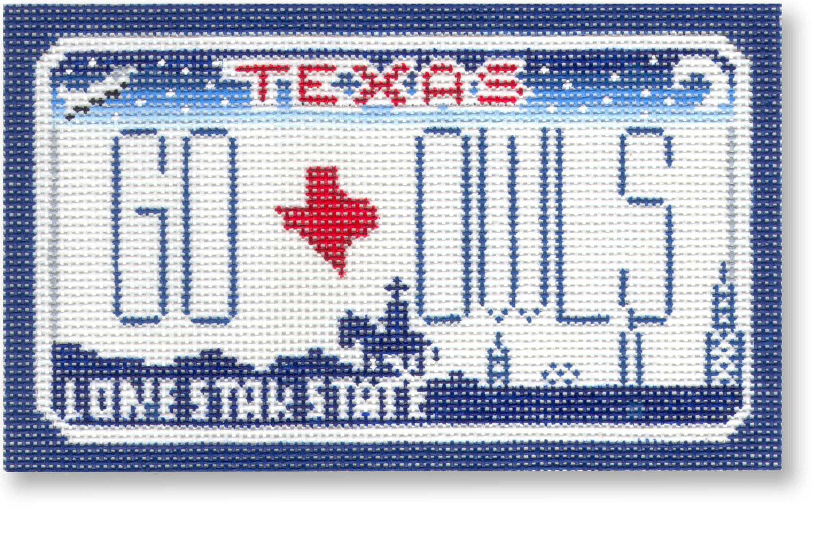 SA-ML49 - Go Owls Texas Mini-License Plate