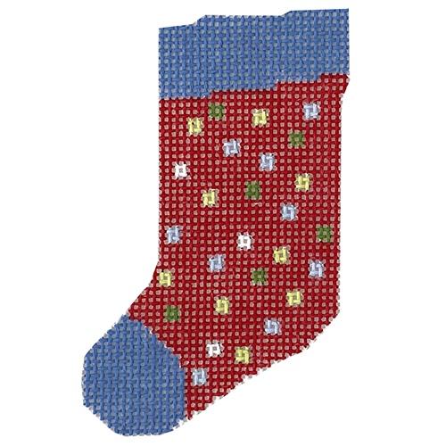 P-MS-006 - Squares Mini Sock