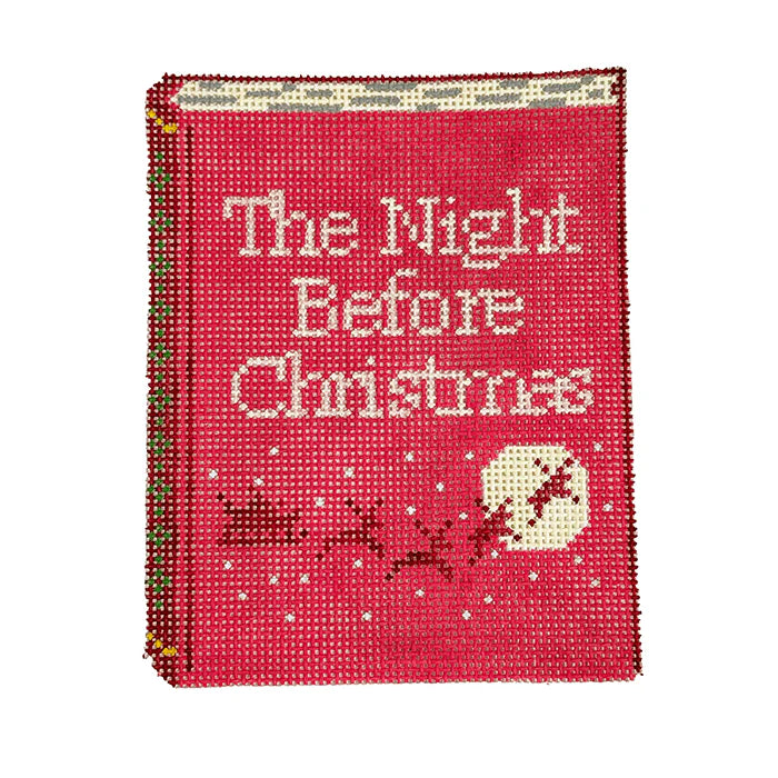 MS09-R - Night Before Christmas Book - Red