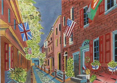 MS165 - Elphreth Alley, Philadelphia