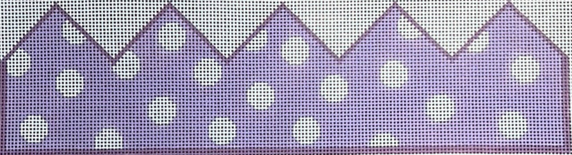 MS20-LD - Birthday Crown - Lavender Dots