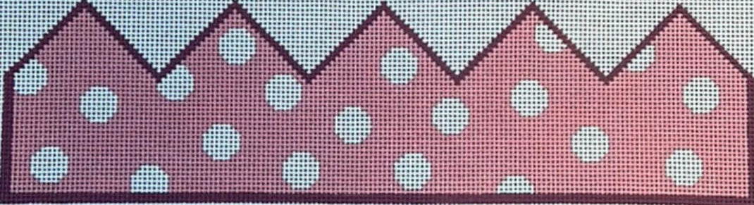 MS20-PD - Birthday Crown - Pink Dots