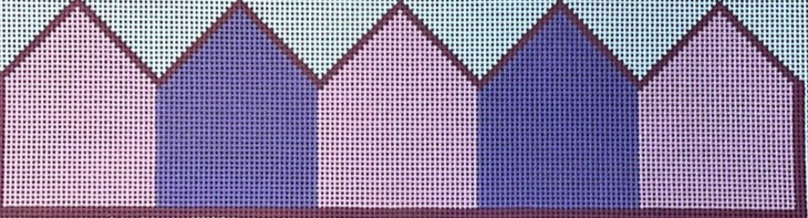 MS20-PP - Birthday Crown - Pink and Purple Stripe