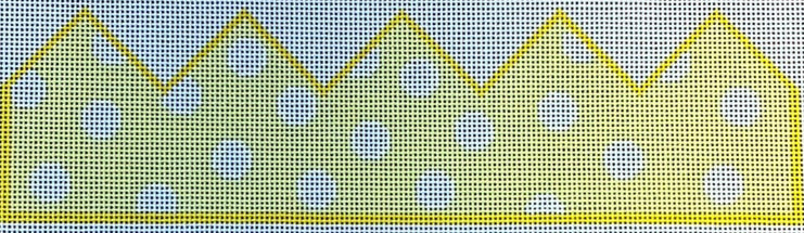 MS20-YD - Birthday Crown - Yellow Dot