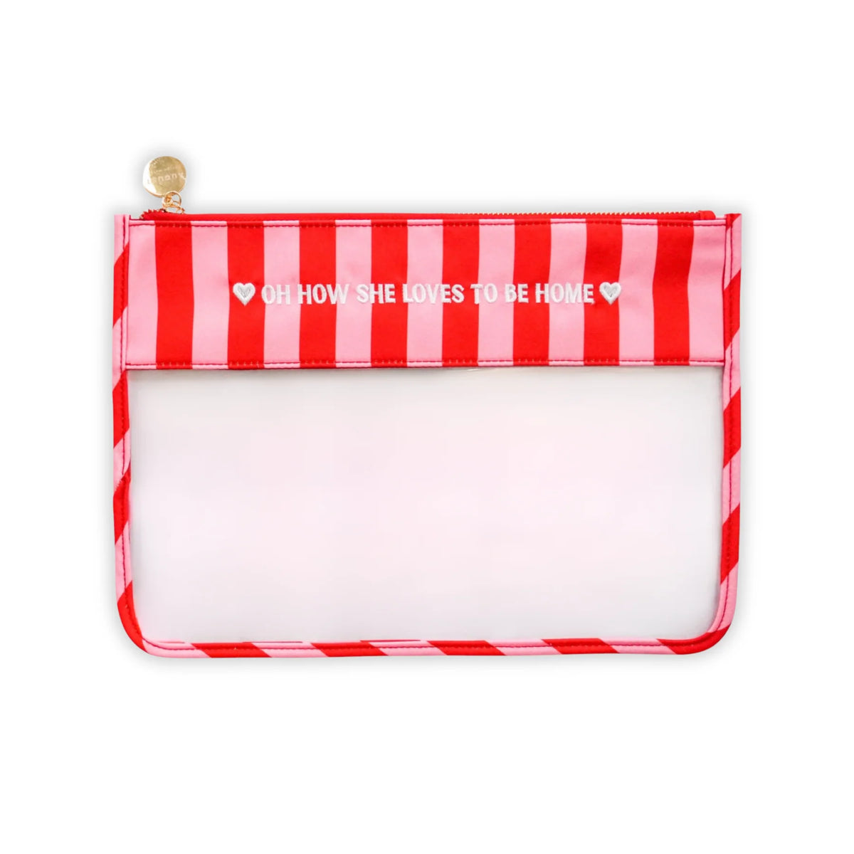 Oh How She Loves to Be Home Project Bag - Medium