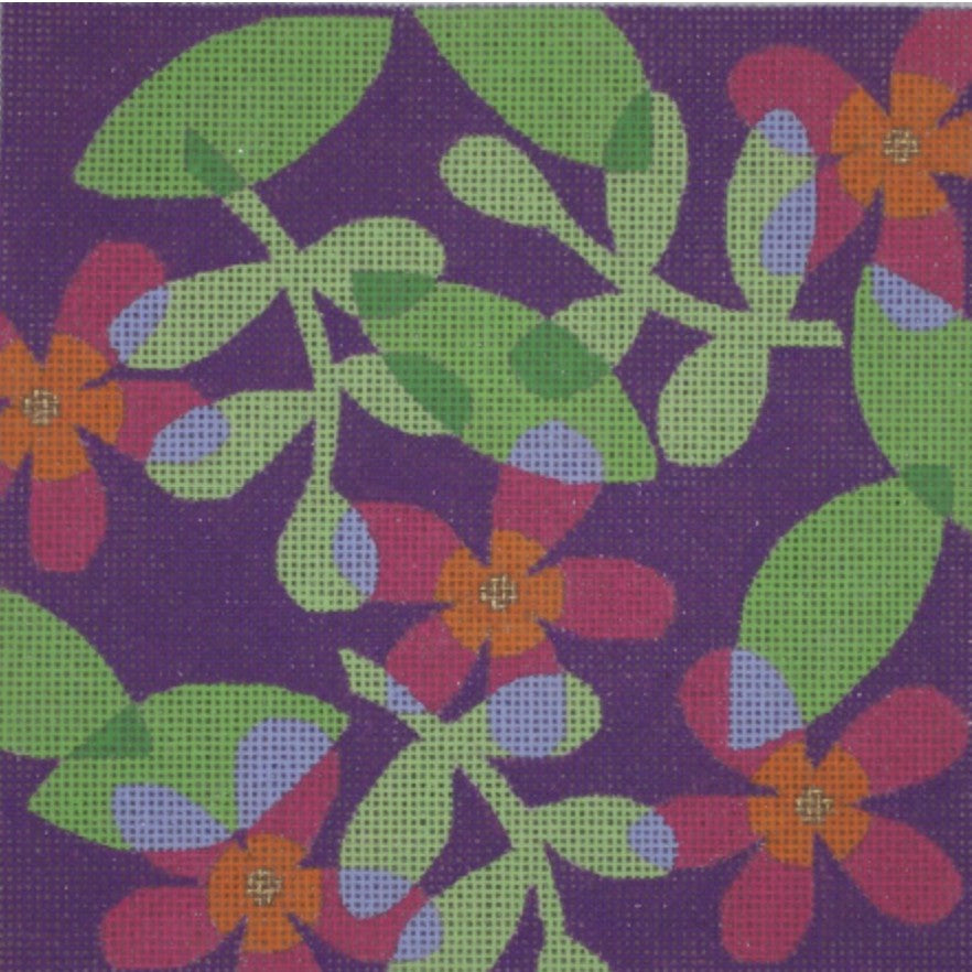 N100 - Flower Collage - Lilac
