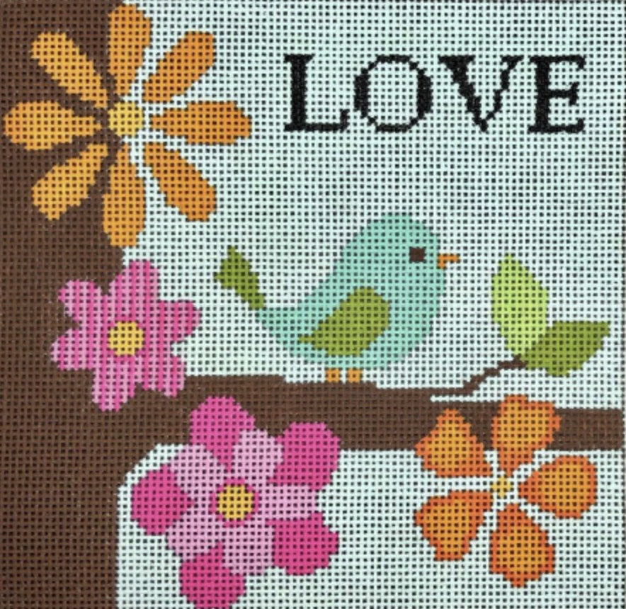N127A - "Love" Bird on Branch