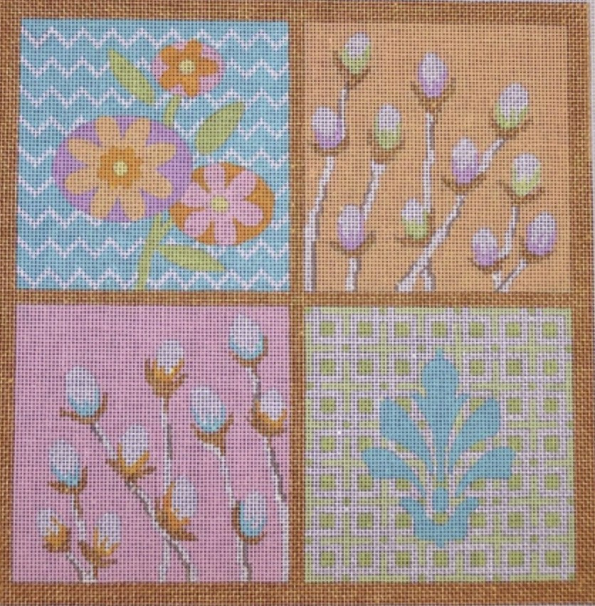 N129 - Spring Deco Square