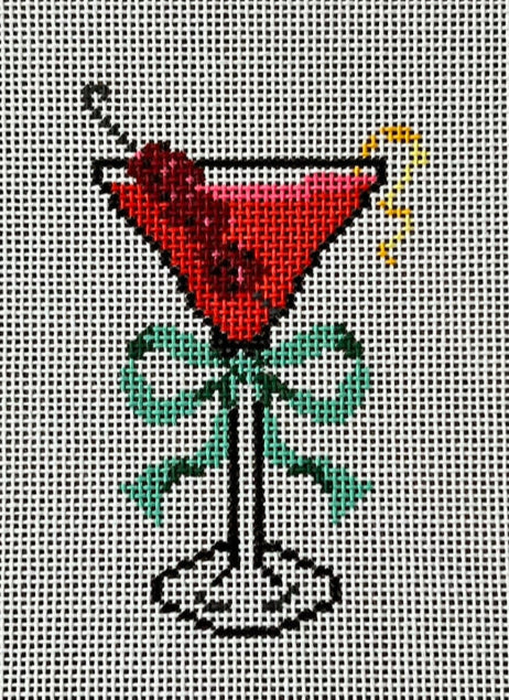 ND-504 - Raspberry Lemon Drop with Green Bow