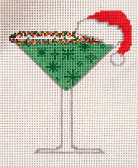 KI3 - Martini - Grasshopper with Santa Hat