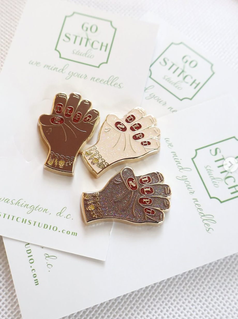 NDLPT Nails Needle Minder - Brown