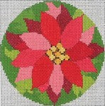 ND1385G - Poinsettia Round