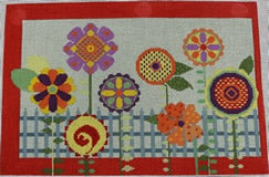 ND340 - Deeva's Garden Red Border