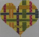 ND717 - Little Woven Ribbon Heart