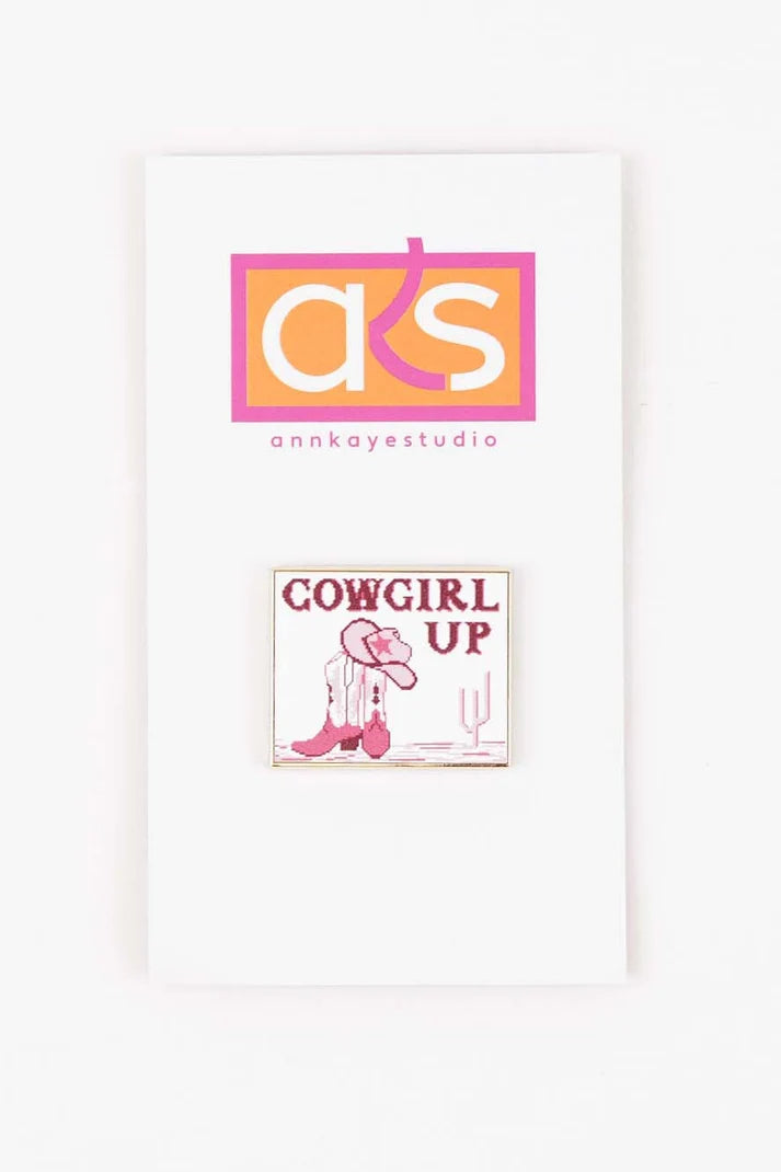 NM28 - Cowboy Up Needleminder - Pink