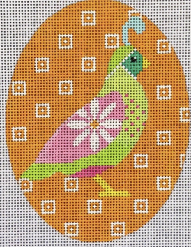 NQR1 - Quail - Orange Background