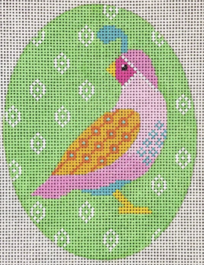 NQR3 - Quail - Green Background