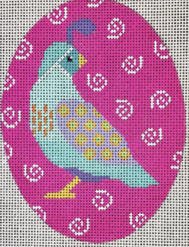 NQR4 - Quail - Pink Background