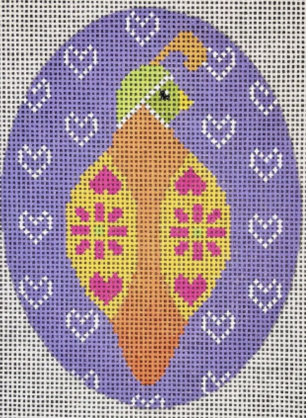 NQR6 - Quail - Violet Background