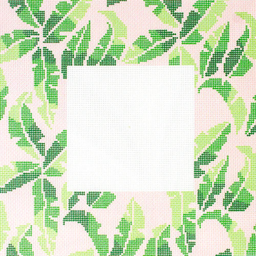 NTG KB008 - Pink Banana Palm Leaf Pillow