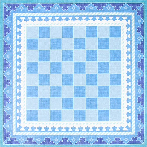 NTG KB057B - The Gambit Chessboard - Blue
