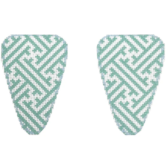NTG TS165 - Aqua Fretwork Scissor Case