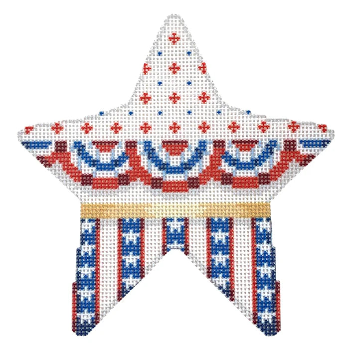NTG TS314 - Large Star Bunting Striped Stars