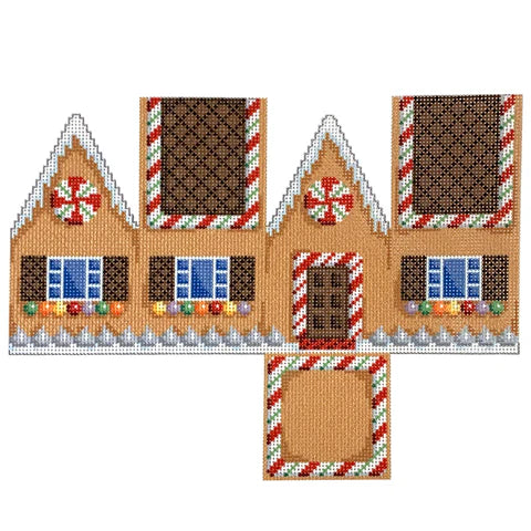 NTG TS385 - Chocolate Roof Gingerbread Cottage