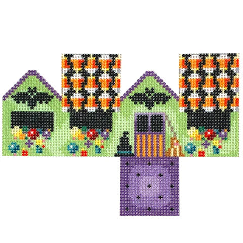 NTG TS404 - Halloween/Candy Corn Mini Cottage