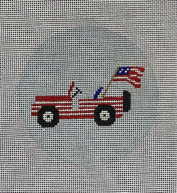 O-07 - Patriotic Jeep