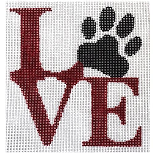 KK-O106 - Love Paw - Red