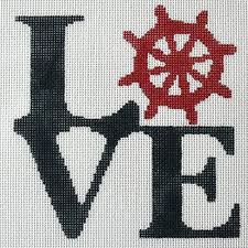 KK-O128 - Love with Ship Wheel