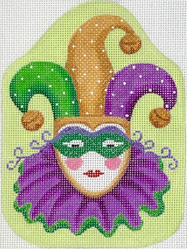 OM-261 - Jester - Purples, Greens and Golds