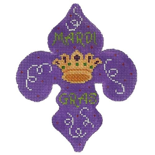 OM-265 - Mardi Gras Fleur-de-Lis