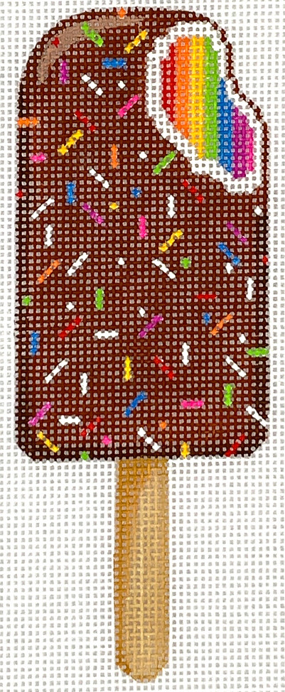 OM-293 - Rainbow Chocolate Ice Cream Bar with Sprinkles