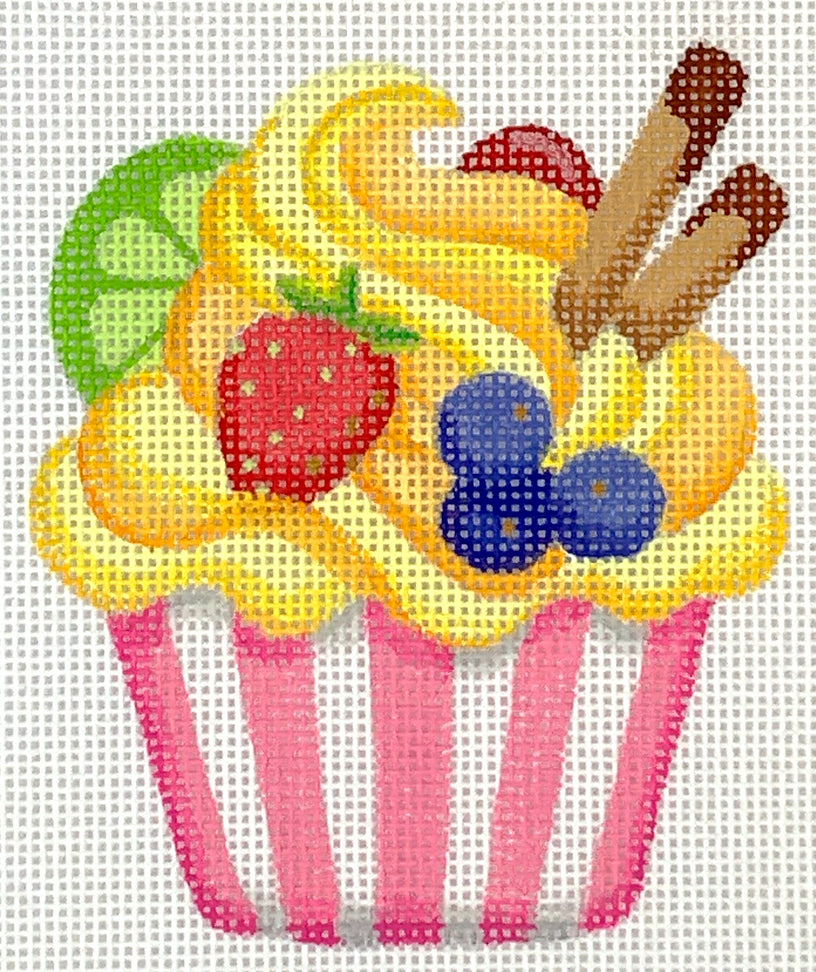 OM-294 - Lemon Cupcake with Fruits
