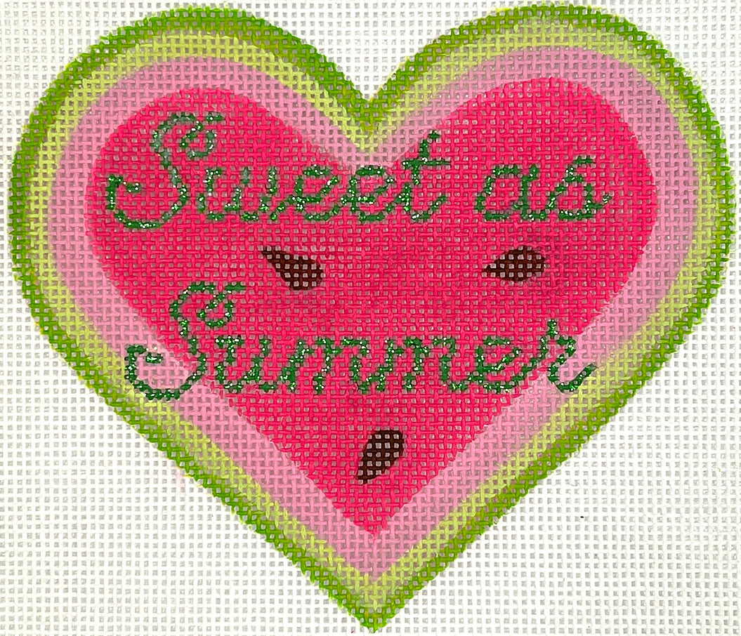 OM-310 - Mini Heart - Watermelon "Sweet as Summer" (Retiring)