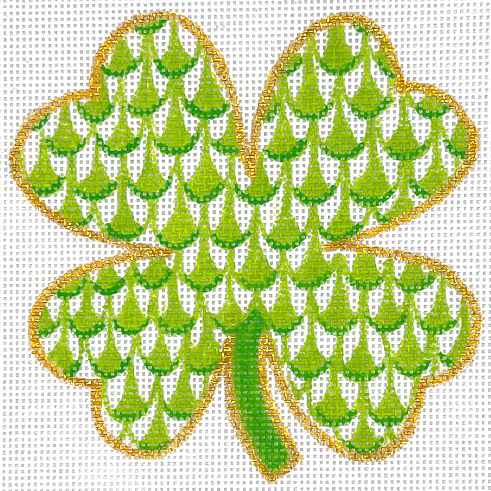 OM-418 - Fishnet Mini - Four-Leaf Clover