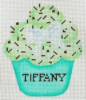 OM-439 - Mini Designer Dessert - Tiffany Pistachio Cupcake