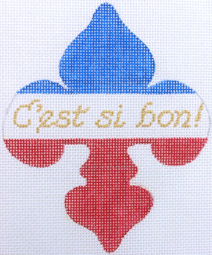 OM-55 - Mini Fleur-de-Lis - Parisian  "C'est Si Bon"