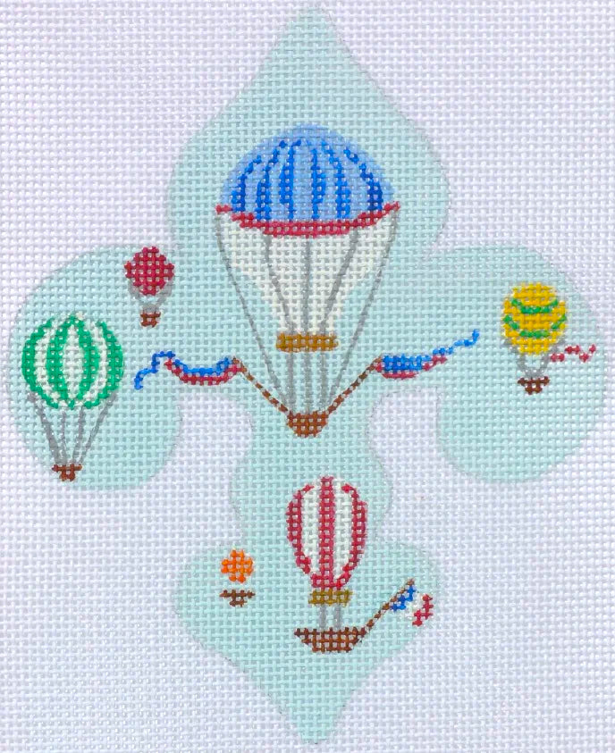 OM-62 - Mini Fleur-de-Lis - Parisian Balloons Over Paris