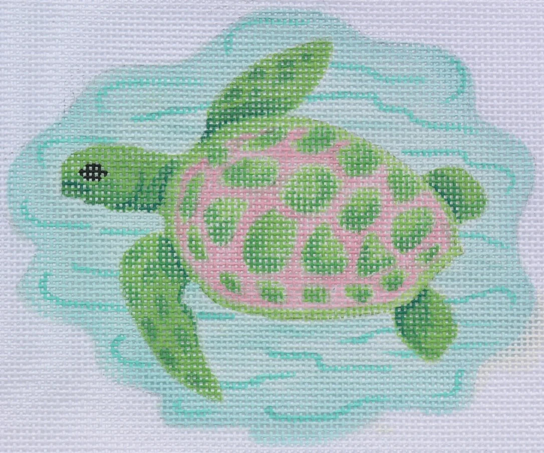 OM-85 - Pink and Green Sea Turtles