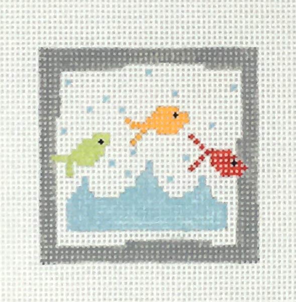 P-B-0014 - 3 Fish Canvas Kit